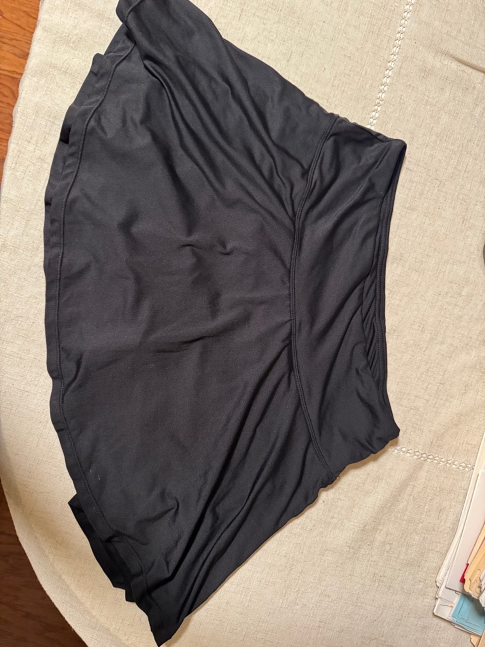 Women's Black Active Skort - Classic Performance Style